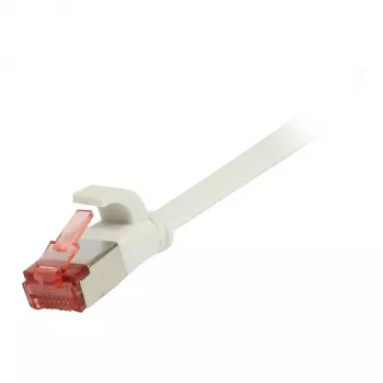 Cabo de patch Synergy 21 RJ45, CAT6 250MHz, 1,0m branco, FTP (U/FTP), TPE (Superflex), plano, Synergy 21, - Digital/Dados - Rede