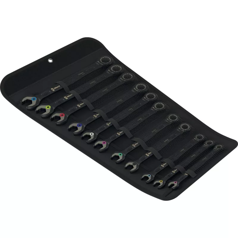 Wera 6000 Joker Black Edition conjunto de chaves combinadas de roquete, 11 unid.