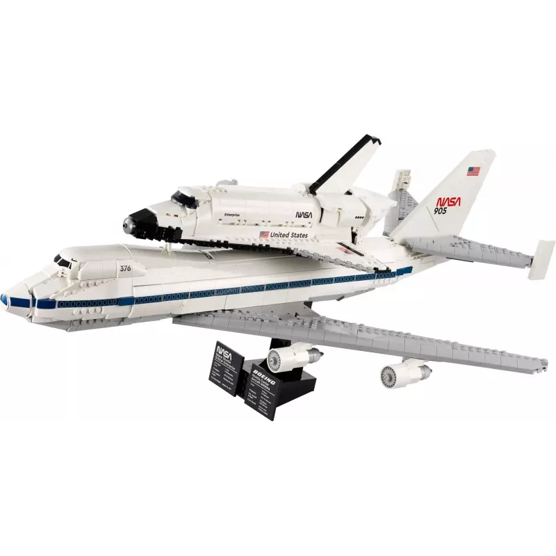 LEGO Icons 10360 Shuttle Carrier Aircraft conjunto de construção, 2417 peças