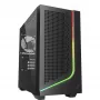 Caixa para PC Sharkoon J1000 ARGB mATX — caixa Mid-Tower Micro-ATX com iluminação ARGB