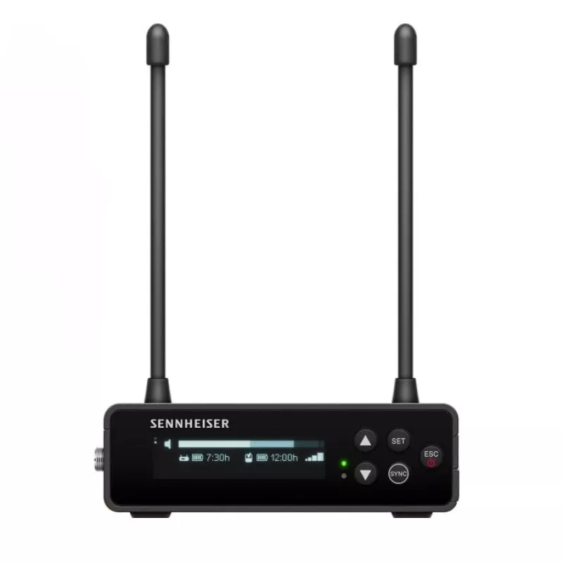 Sennheiser EW-DP ME 4 SET (R4-9) - Conjunto para câmara com transmissor miniatura e microfone ME 4 (direcional), 552-608 MHz