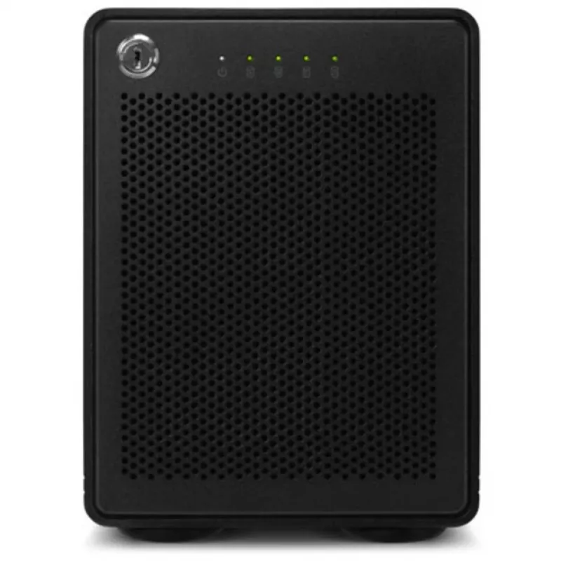 ThunderBay 4 - RAID 5 (preto, caixa de armazenamento de 4 baias com portas Thunderbolt 3 duplas)