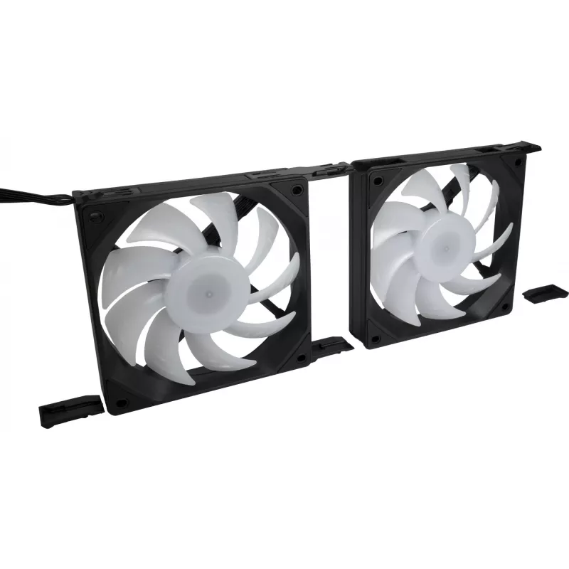 Ventoinha para caixa de computador INTER-TECH ES-011, 120 mm, preto, 1 unid.