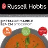 Panela Russell Hobbs RH02809EU7 24 cm Metallic Marble, panela robusta