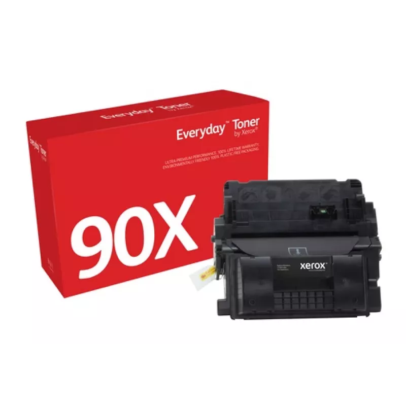 Toner preto Everyday™ da Xerox, compatível com HP 90X (CE390X), alta capacidade