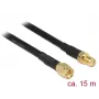 Cabo coaxial DeLOCK 15m CFD200 SMA