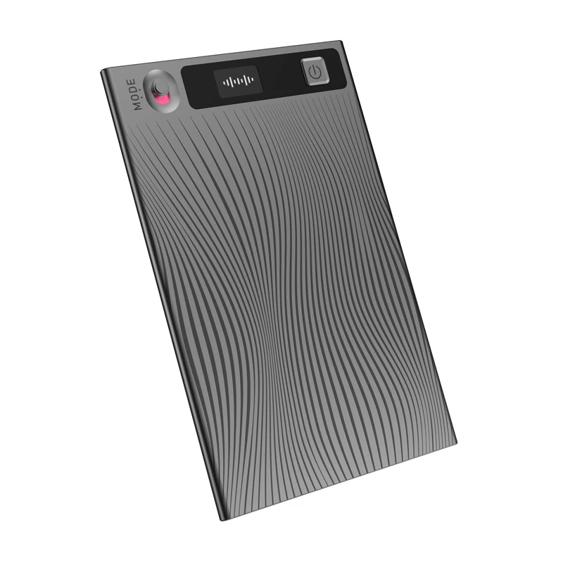 Gravador de voz Mobvoi TicNote Cinzento com 16 GB de armazenamento, ditafone digital compacto