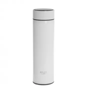 Adler | Garrafa térmica | AD 4506w | Material aço inoxidável/silicone | Branco