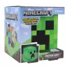 Luz Paladone Minecraft Creeper design 3D PP6595MCFV3 — candeeiro de mesa/pendente