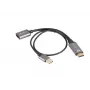 Adaptador HDMI(M)-DisplayPort(F) 4K 20 AD-HD-DP-0