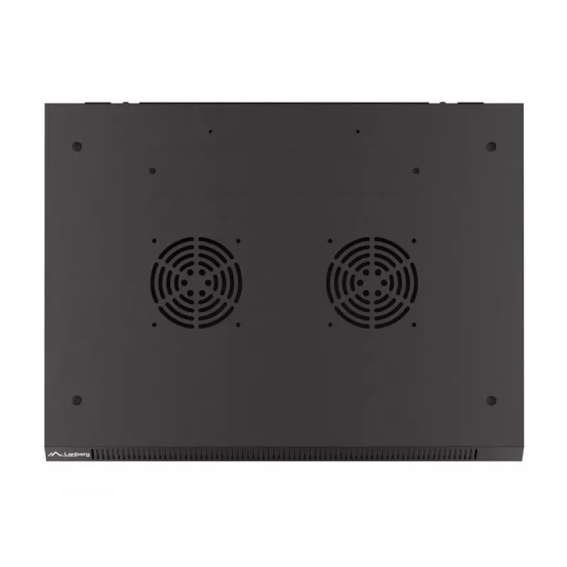 Armário de parede LANBERG WF01-6422-10B, 22U, 19 polegadas, 600x450x1085 mm, aço, preto
