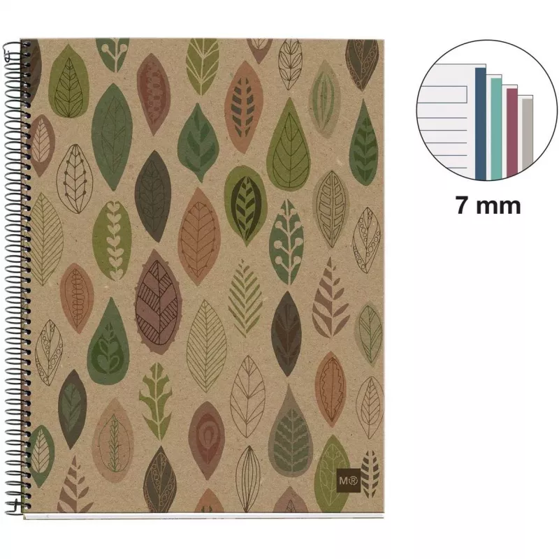 Caderno MAUL A293499 A4 120 folhas multicolor