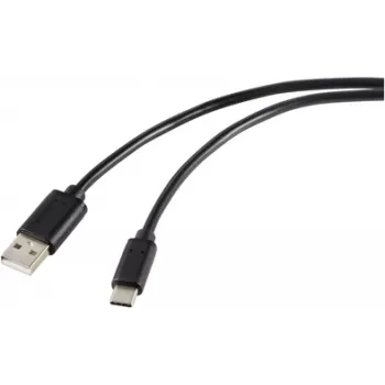 Cabo USB Renkforce RF-5720398 preto