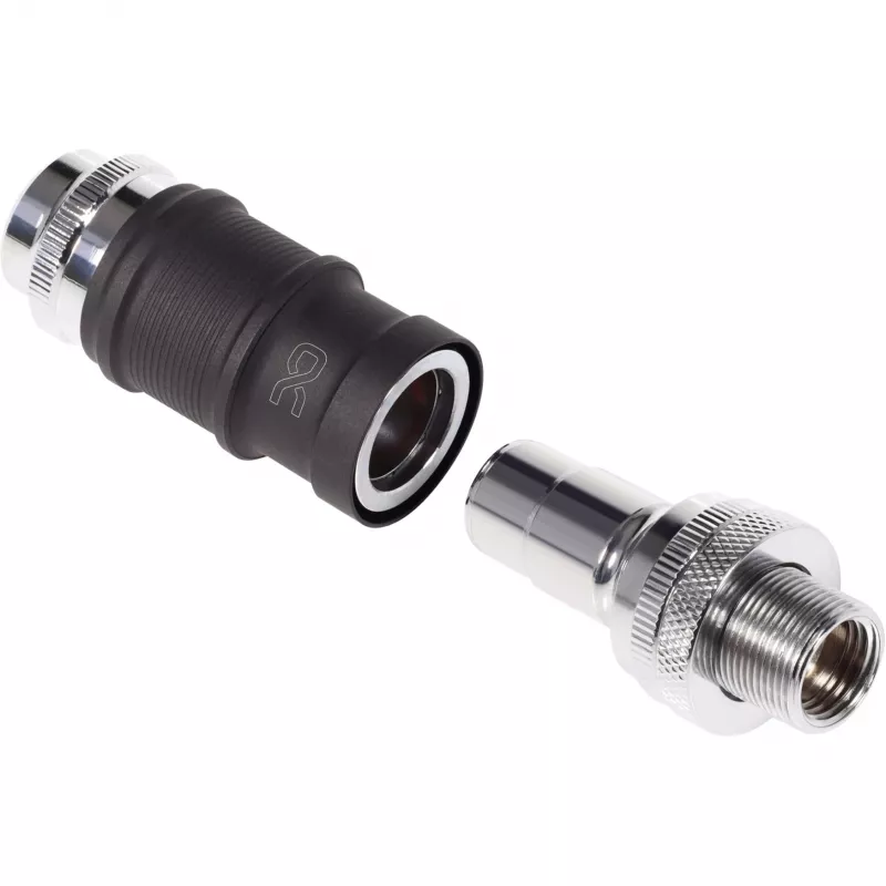 Conjunto de engate rápido Alphacool BLH1A IG-IG com ligação Schott – par de engates rápidos para ligações G½/G1/4