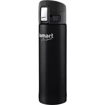 Copo térmico LAMART LT4045 400 ml aço inoxidável copo de viagem com isolamento a vácuo, Ø 6,4 cm