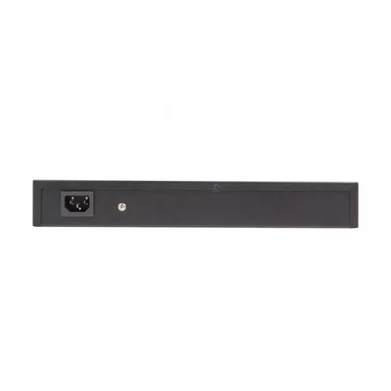 Lanberg RSFE-16P-2C-250 switch PoE+ não gerido, 16x 10/100 PoE+, 2x combo Gigabit, 250 W, rack 1U