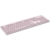 Teclado sem fios CANYON HKB-W01 – layout UK/US, bege, alimentado por pilhas AAA