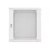 Armário de instalação de parede Lanberg 19'' 12U 600x600mm cinzento (porta de vidro)