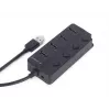 HUB I/O USB2 4PORT/UHB-U2P4P-01 GEMBIRD