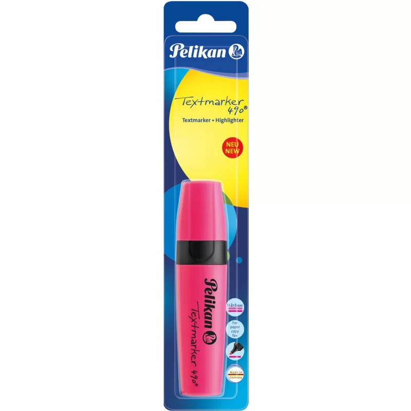 Marcador de texto Pelikan 490 rosa