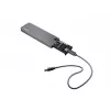 Natec Rhino NKZ-1953 caixa para SSD M.2 NVMe, USB-C 3.2 Gen 2 10 Gbps, M.2 2230/2242/2260/2280, até 2 TB, alumínio