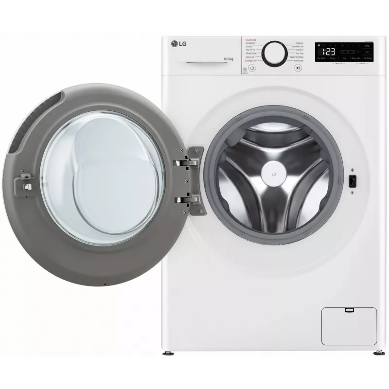 Máquina de lavar e secar roupa LG F4DR510S0W 10 kg 1400 rpm branco