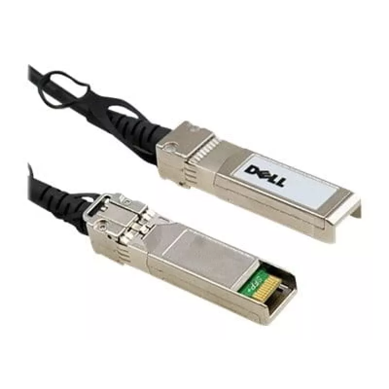 Cabo InfiniBand/fibra ótica DELL 470-AAVJ 3,048 m SFP+ preto