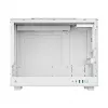 Caixa de computador DeepCool CH160 PLUS WH Small Form Factor branca, microATX, vidro temperado, USB-C