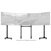 Suporte de monitor de chão Next Level Racing NLR-A010 para 3 ecrãs 32–65 polegadas até 70 kg