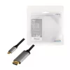 Cabo LogiLink CUA0101 USB 3.2 Gen1 Type-C para HDMI-A 1,8 m preto cinzento