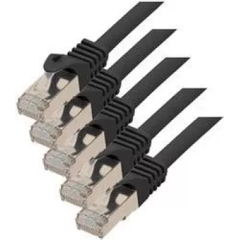 Cabo bruto ShiverPeaks Cat.7 – 2 m – RJ-45 – macho/macho – dourado – Cat.7 – cabo – rede