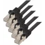Cabo bruto ShiverPeaks Cat.7 – 2 m – RJ-45 – macho/macho – dourado – Cat.7 – cabo – rede