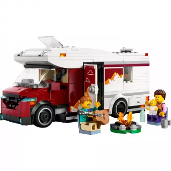Brinquedo de construção LEGO City Autocaravana de aventura 60454, 385 peças, altura 80 mm, para crianças a partir de 6 anos