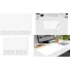 Tapete de secretária quadriculado Sigel H6501 — 29,7 x 42 cm, margem superior de 42 mm, 30 folhas