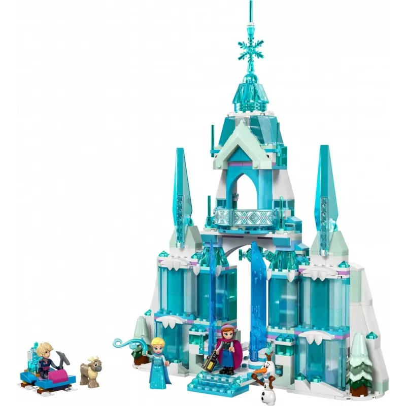 Brinquedo de construção LEGO Disney Princess Palácio de Inverno da Elsa 43244 — conjunto de construção para brincadeira imaginativa