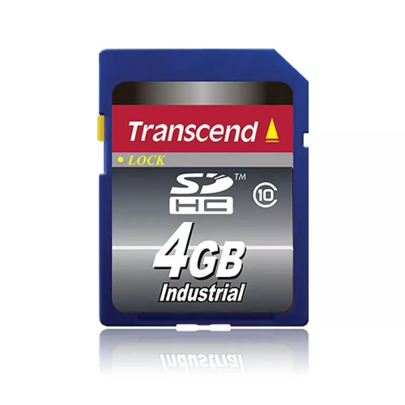 Memória flash Transcend 4 GB SDHC Classe 10 TS4GSDHC10