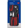 Conjunto de alicates Knipex Power-Pack, 3 peças, polido, plástico
