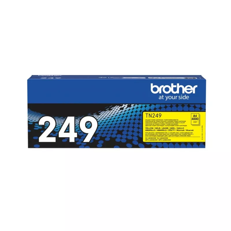 Cartucho de toner Brother TN-249Y 3000 páginas amarelo