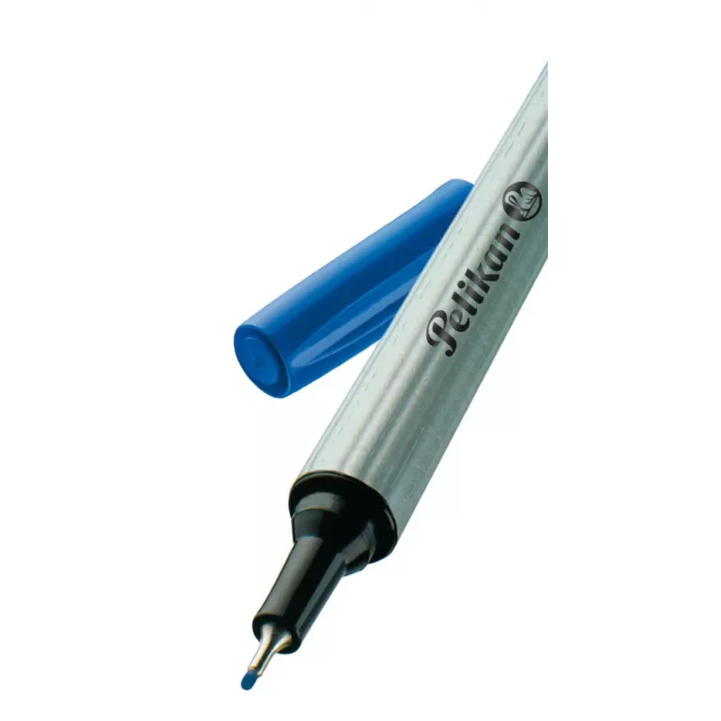 Caneta fineliner Pelikan 96 Fine preto azul vermelho 3 unid. 0,4 mm
