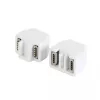 Acoplador RJ45 ALLNET TP-TP CAT6A 8 pinos magnético compatível com PoE 10G