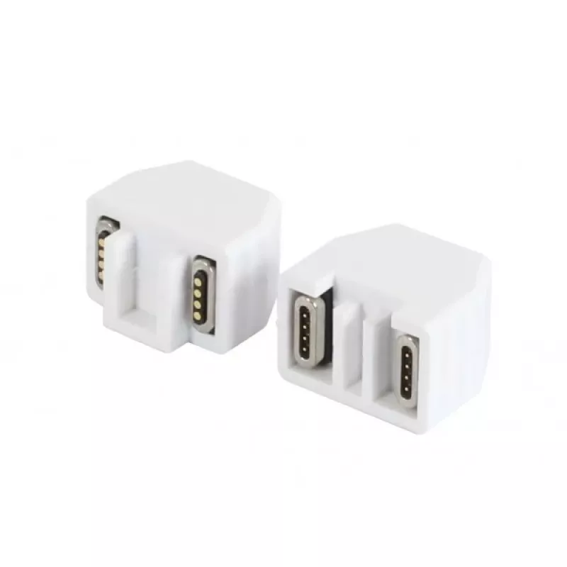 Acoplador RJ45 ALLNET TP-TP CAT6A 8 pinos magnético compatível com PoE 10G