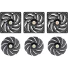 Thermaltake TOUGHFAN EX12 Pro Swappable Edition Ventoinha para Caixa 120mm Pack de 3 Preto