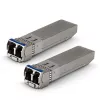 Extralink EX.35917 módulo transcetor SFP+ 10G, 1310 nm, 2 km, monomodo, DOM, pack de 2