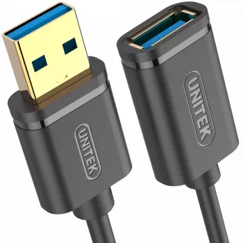 Cabo USB UNITEK Y-C457GBK USB 3.2 Gen 1 (3.1 Gen 1) 1 m USB A preto