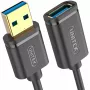 Cabo USB UNITEK Y-C457GBK USB 3.2 Gen 1 (3.1 Gen 1) 1 m USB A preto