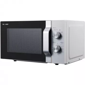 Micro-ondas Sharp R204WA prateado, branco micro-ondas simples bancada 20 l 800 W
