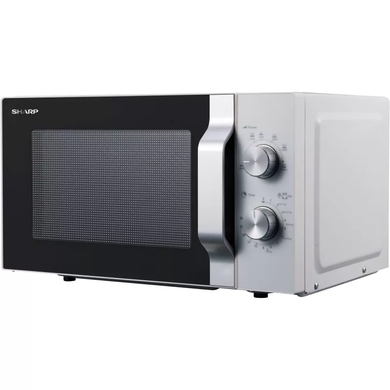 Micro-ondas Sharp R204WA prateado, branco micro-ondas simples bancada 20 l 800 W