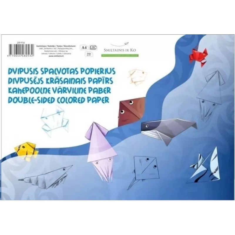 Papel SMLT color, A4, 80 g, frente e verso, colado (16) 0708-303