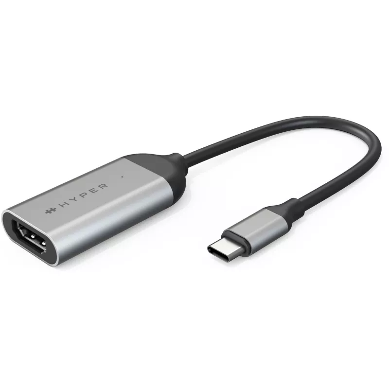 HYPER HD-H8K USB Type-C HDMI Aço inoxidável