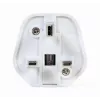 Gembird A-AC-EUFUKM-01 adaptador de corrente AC, tomada EU-Schuko para ficha UK, 13 A